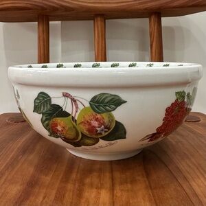 PORTMEIRION Botanical Fruit POMONA Serving Serving Bowl Mixing Bowl England
